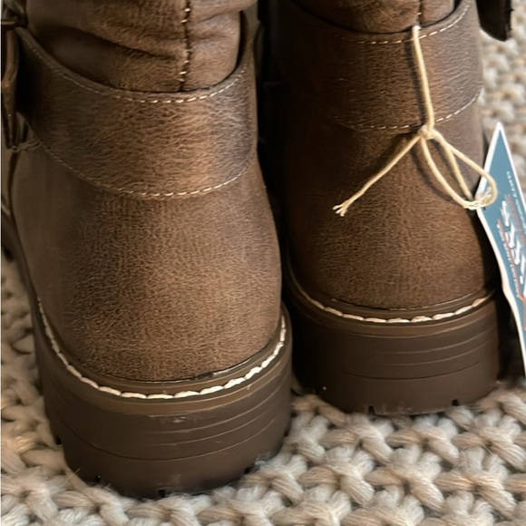 New with tags Cliff mid calf brown boot, women’s size 10 - Picture 2 of 14